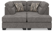 Olten Graphite 2-Piece Super Chaise - 31305S3