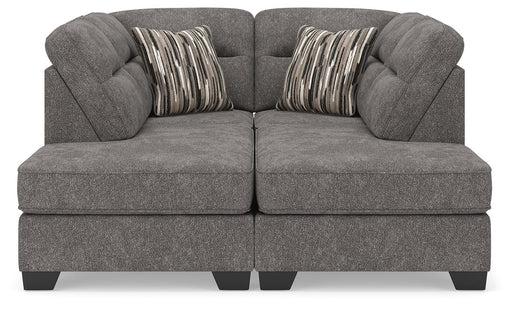 Olten Graphite 2-Piece Super Chaise - 31305S3