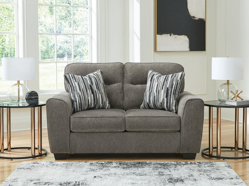Olten Graphite Loveseat - 3130535