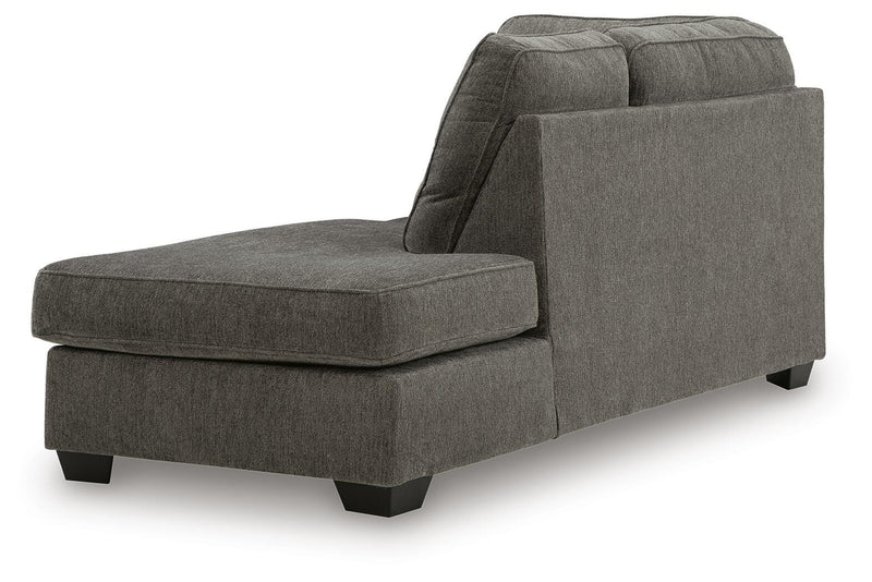 Olten Graphite Right-Arm Facing Corner Chaise - 3130517