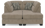 Olten Mocha 2-Piece Super Chaise - 31304S3