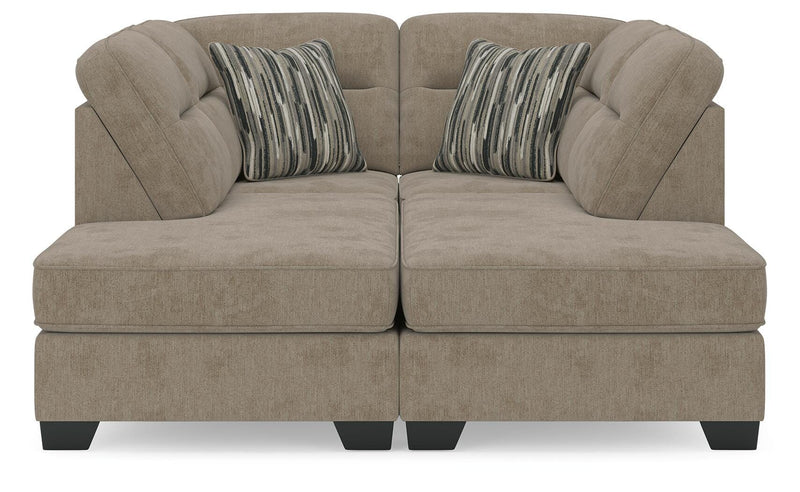 Olten Mocha 2-Piece Super Chaise - 31304S3