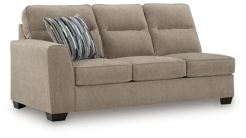 Olten Mocha Left-Arm Facing Sofa - 3130466