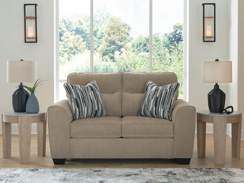 Olten Mocha Loveseat - 3130435