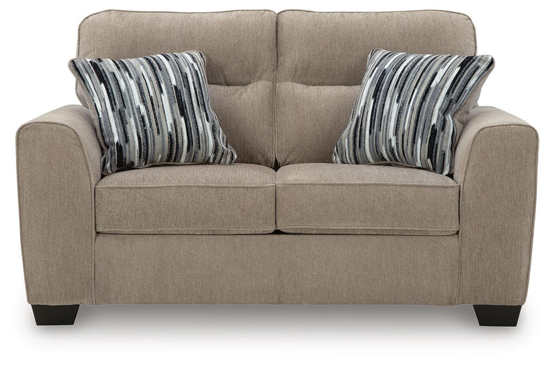 Olten Mocha Loveseat - 3130435