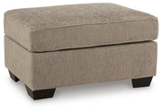 Olten Mocha Ottoman - 3130414