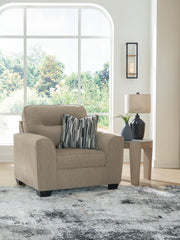 Olten Mocha Oversized Chair - 3130423