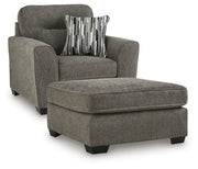 Olten Oversized Chair and Accent Ottoman - 31305U2