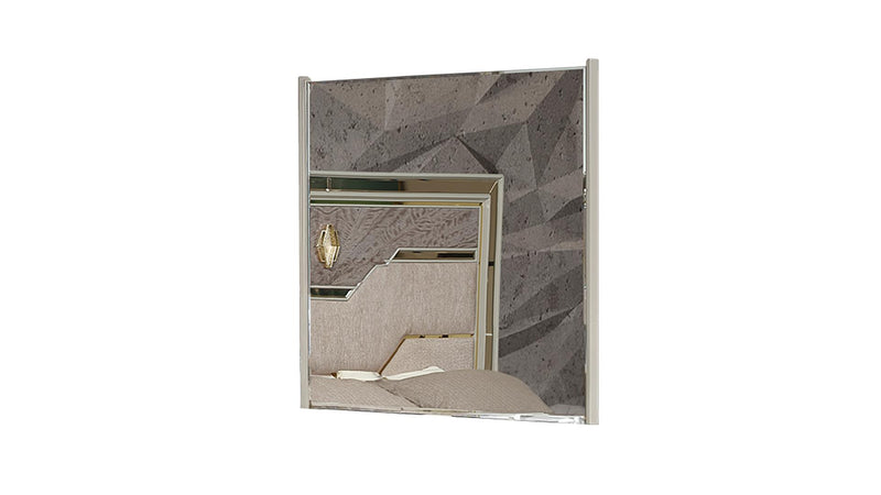 Omari Mirror in Beige - Omari Mirror in Beige
