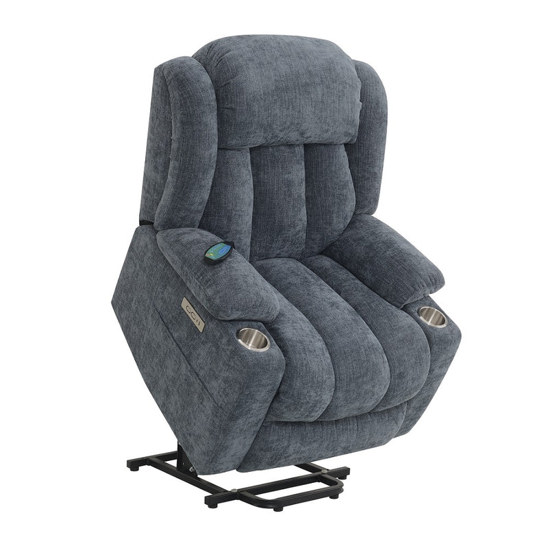 Omarion Power Recliner w/Lift, Heating & Massage - LV02996