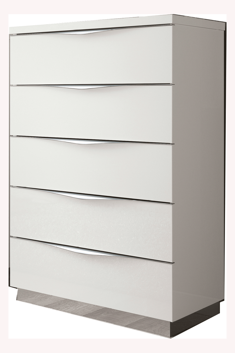 Onda 5 Drawers Chest WHITE - i22053