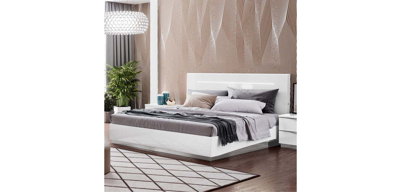 Onda Legno White Bedroom Set - Gate FurnitureBedroom Set