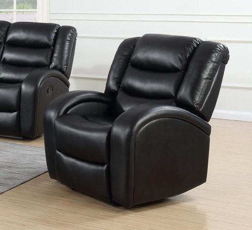 Oniks Black Recliner - Gate FurnitureRecliner