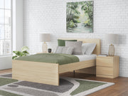 Onita Natural Full Panel Platform Bed - EB9632B5
