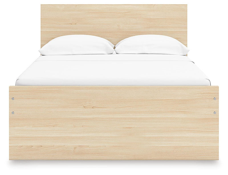 Onita Natural Full Panel Platform Bed - EB9632B5