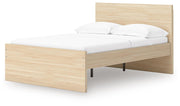Onita Natural Full Panel Platform Bed - EB9632B5