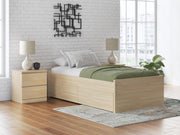 Onita Natural Full Platform Bed - EB9632B2
