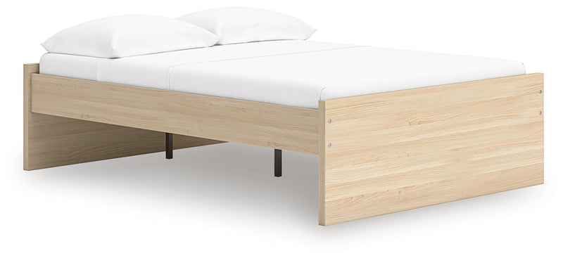 Onita Natural Full Platform Bed - EB9632B2