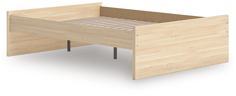 Onita Natural Full Platform Bed - EB9632B2