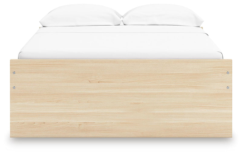 Onita Natural Full Platform Bed - EB9632B2