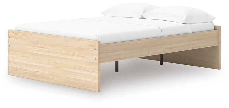 Onita Natural Full Platform Bed - EB9632B2