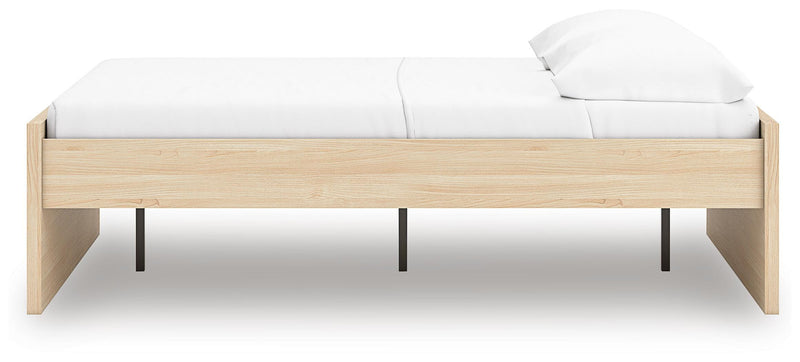 Onita Natural Full Platform Bed - EB9632B2
