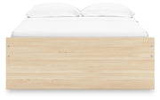 Onita Natural Full Platform Bed with 2 Side Storage - EB9632B14