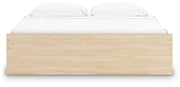 Onita Natural King Platform Bed - EB9632B19
