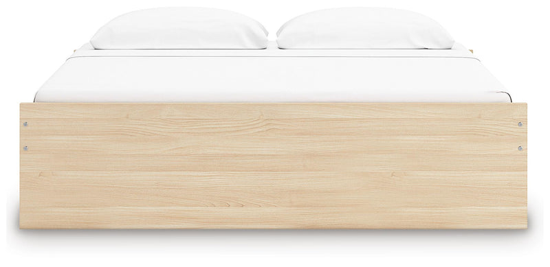 Onita Natural King Platform Bed - EB9632B19
