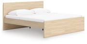 Onita Natural Queen Panel Platform Bed - EB9632B6
