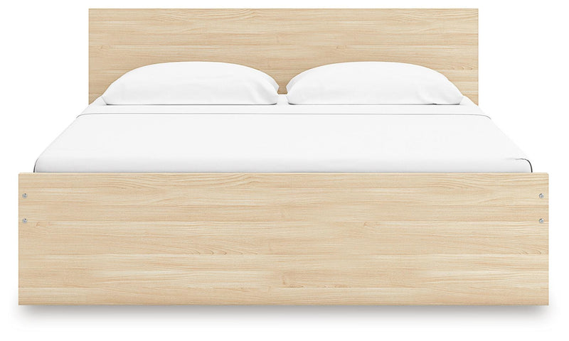 Onita Natural Queen Panel Platform Bed - EB9632B6