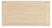 Onita Natural Queen Panel Platform Bed - EB9632B6