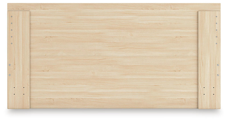Onita Natural Queen Panel Platform Bed - EB9632B6