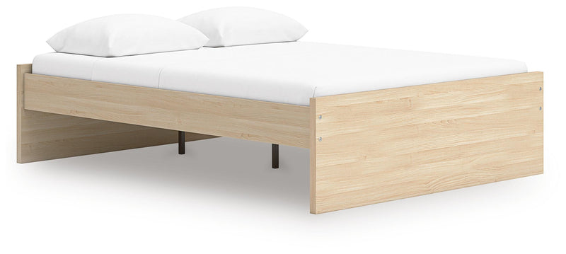 Onita Natural Queen Platform Bed - EB9632B3