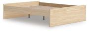 Onita Natural Queen Platform Bed - EB9632B3