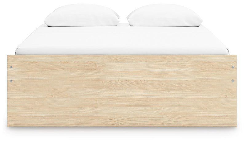 Onita Natural Queen Platform Bed - EB9632B3