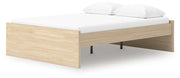 Onita Natural Queen Platform Bed - EB9632B3