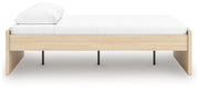 Onita Natural Queen Platform Bed - EB9632B3