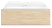 Onita Natural Queen Platform Bed - EB9632B3