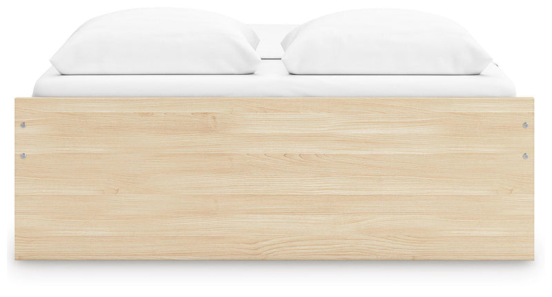 Onita Natural Queen Platform Bed - EB9632B3