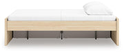 Onita Natural Queen Platform Bed with 1 Side Storage - EB9632B9