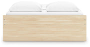 Onita Natural Queen Platform Bed with 2 Side Storage - EB9632B15