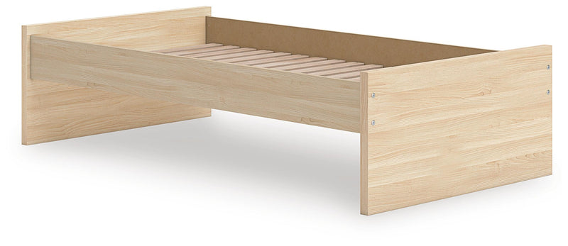 Onita Natural Twin Platform Bed - EB9632B1