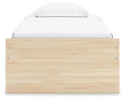 Onita Natural Twin Platform Bed - EB9632B1