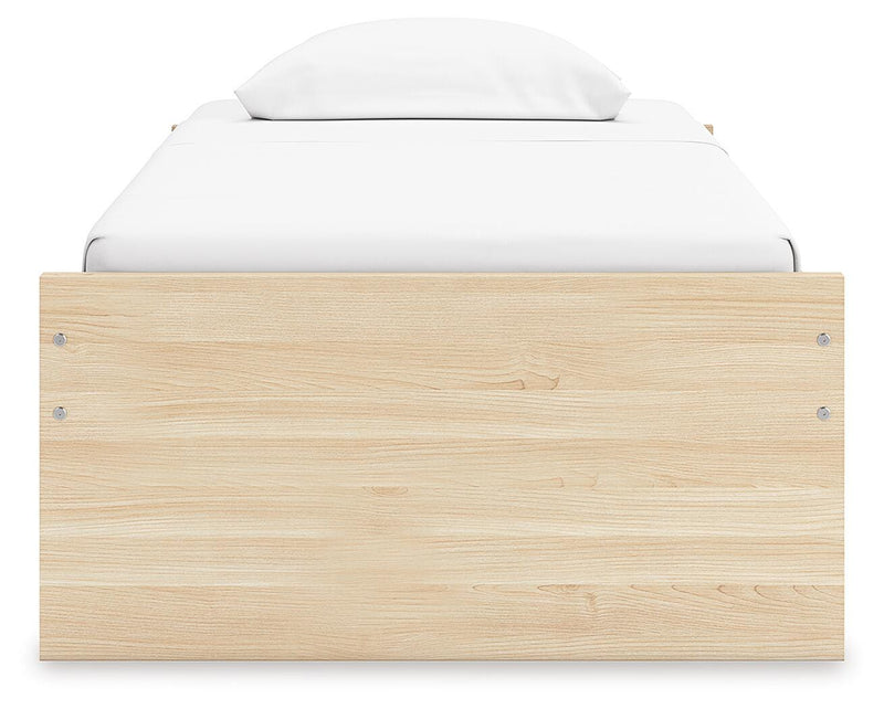 Onita Natural Twin Platform Bed - EB9632B1