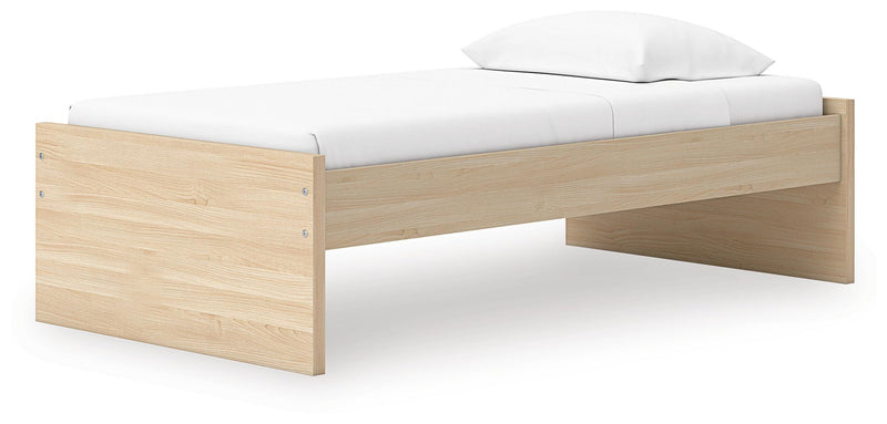 Onita Natural Twin Platform Bed - EB9632B1