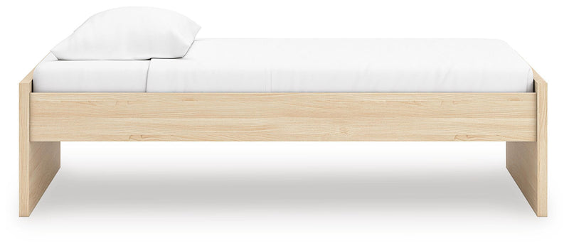 Onita Natural Twin Platform Bed - EB9632B1
