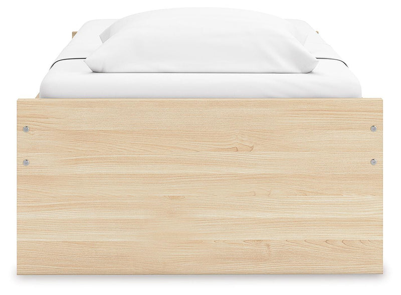 Onita Natural Twin Platform Bed - EB9632B1