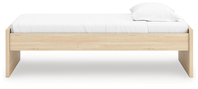 Onita Natural Twin Platform Bed - EB9632B1