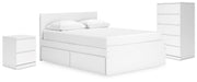Onita Queen Storage Bed, Chest and Nightstand - EB9630B24